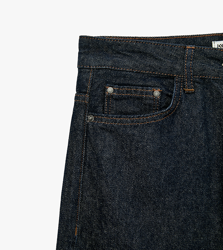 Koton  Wide Leg Jeans - Navy Wide Leg Jeans