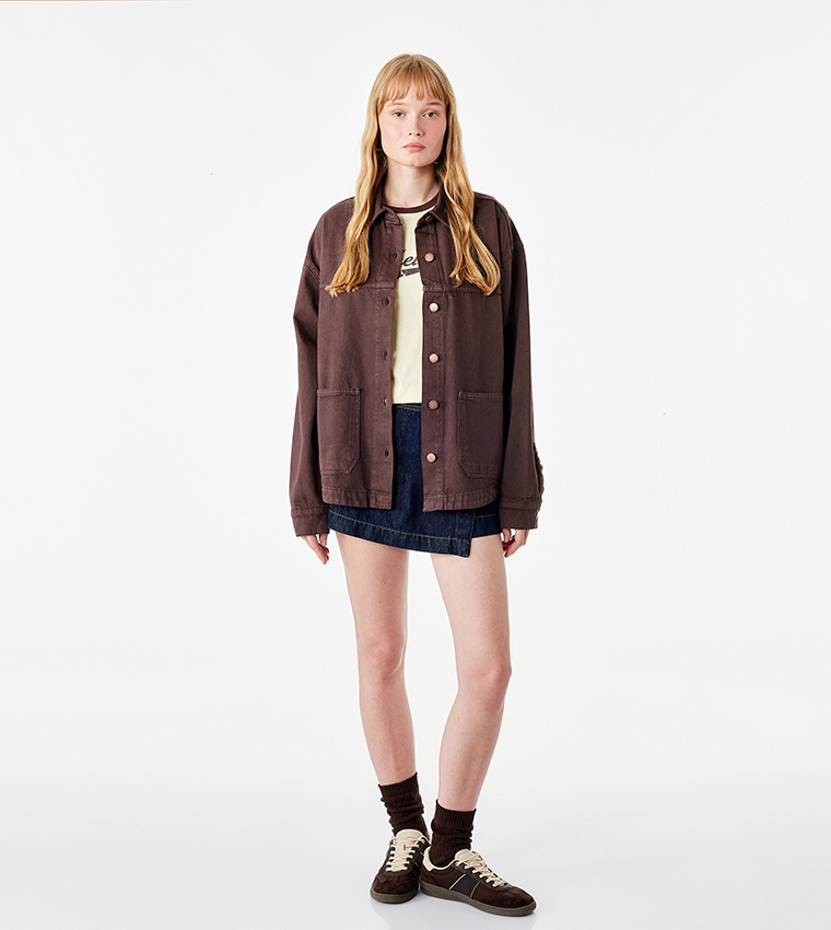 Koton  Casual Jackets - Brown Casual Jackets