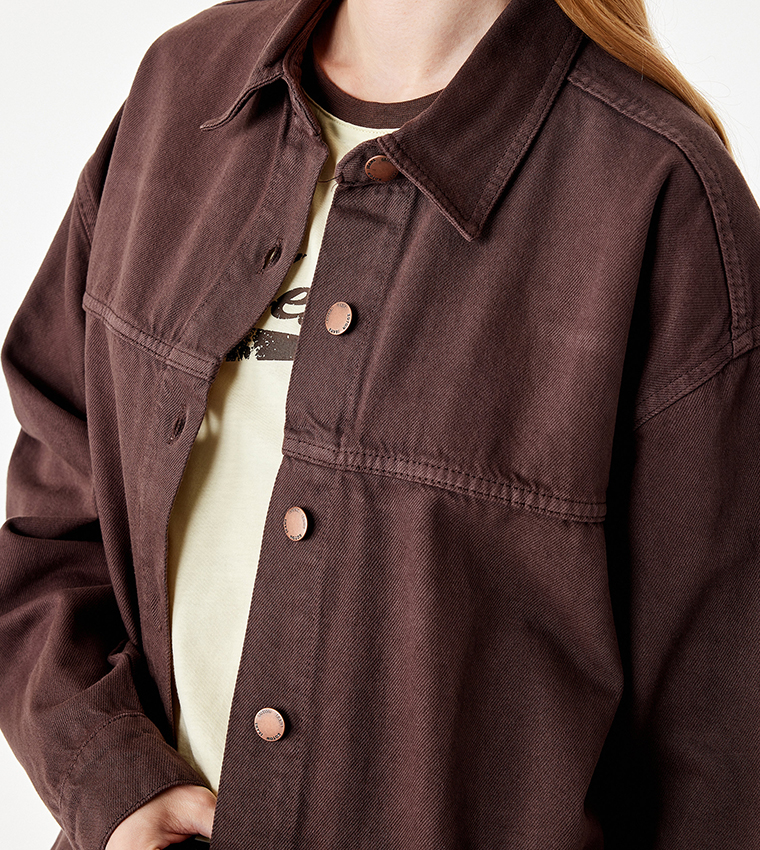 Koton  Casual Jackets - Brown Casual Jackets