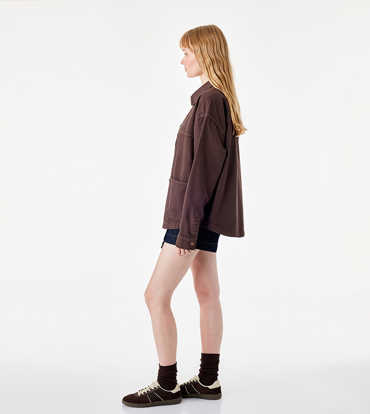 Koton  Casual Jackets - Brown Casual Jackets