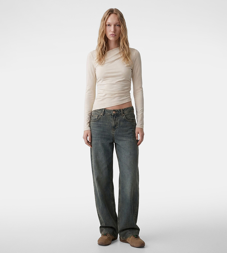 كوتون  توبات كاجوال  - بيج Casual Tops