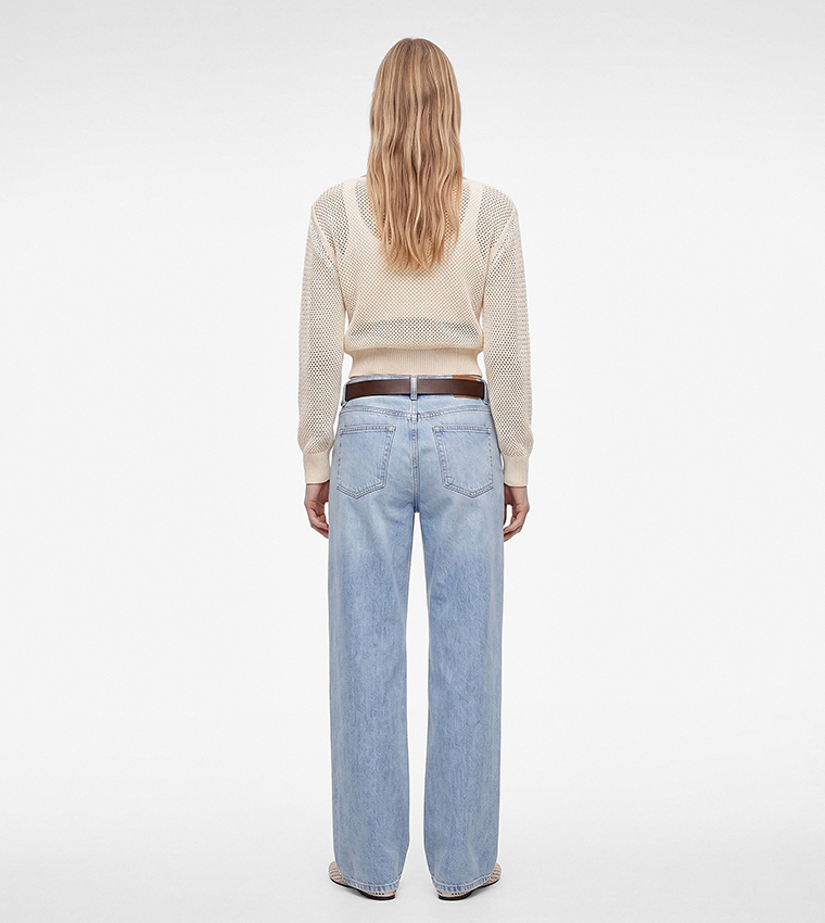 كوتون  سترات بياقة دائرية - بيج Round Neck Sweaters