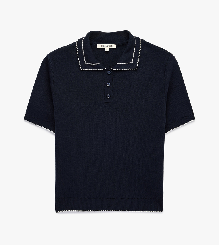 Solid Short Sleeves Polo T-Shirt