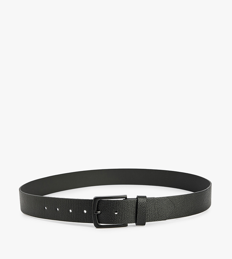 Textured Buckle Belt
