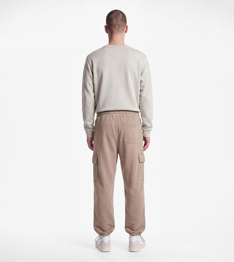 كوتون  بناطيل كارجو - حنطي Cargos