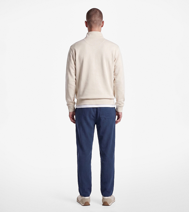 Solid Regular Fit Chinos