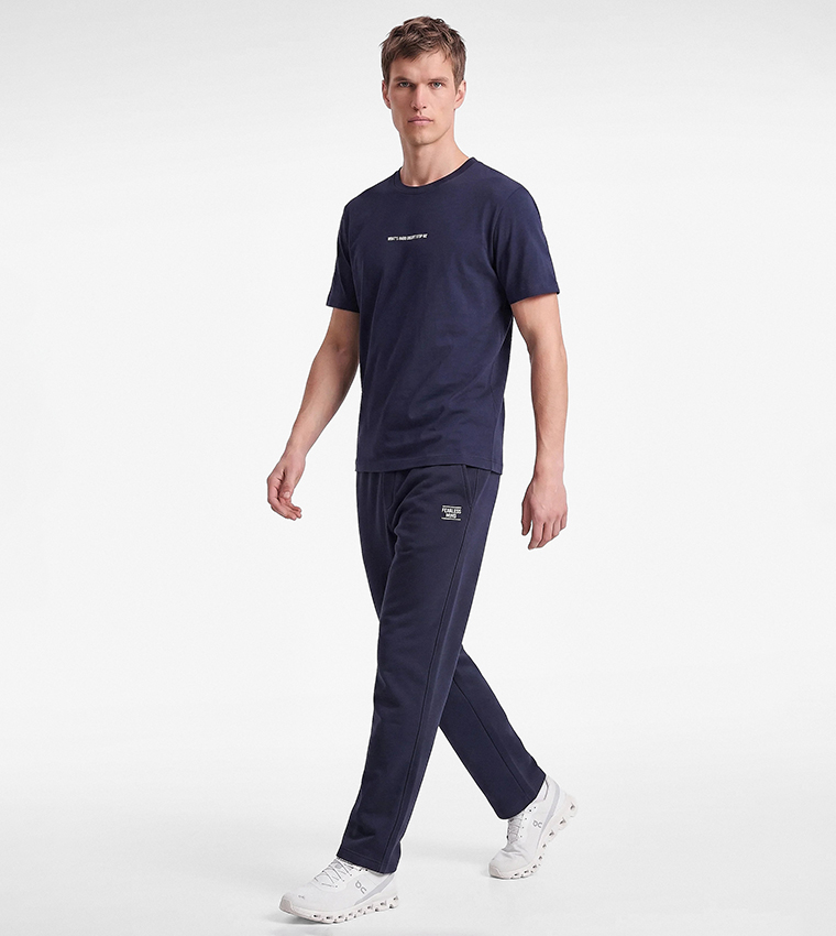 Solid Relaxed Fit Sweatpants