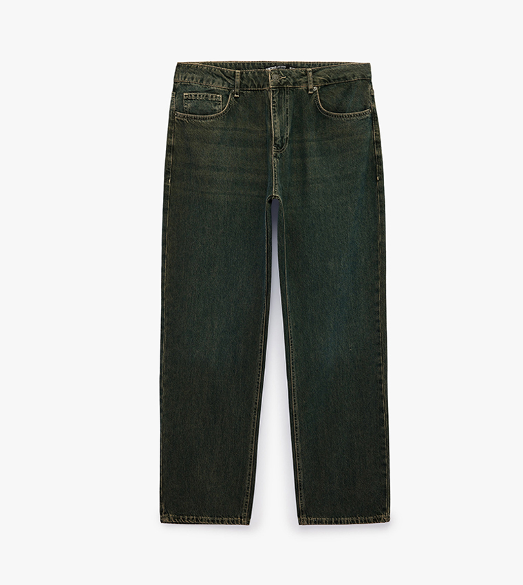 Koton  Straight Jeans - Green Straight Jeans