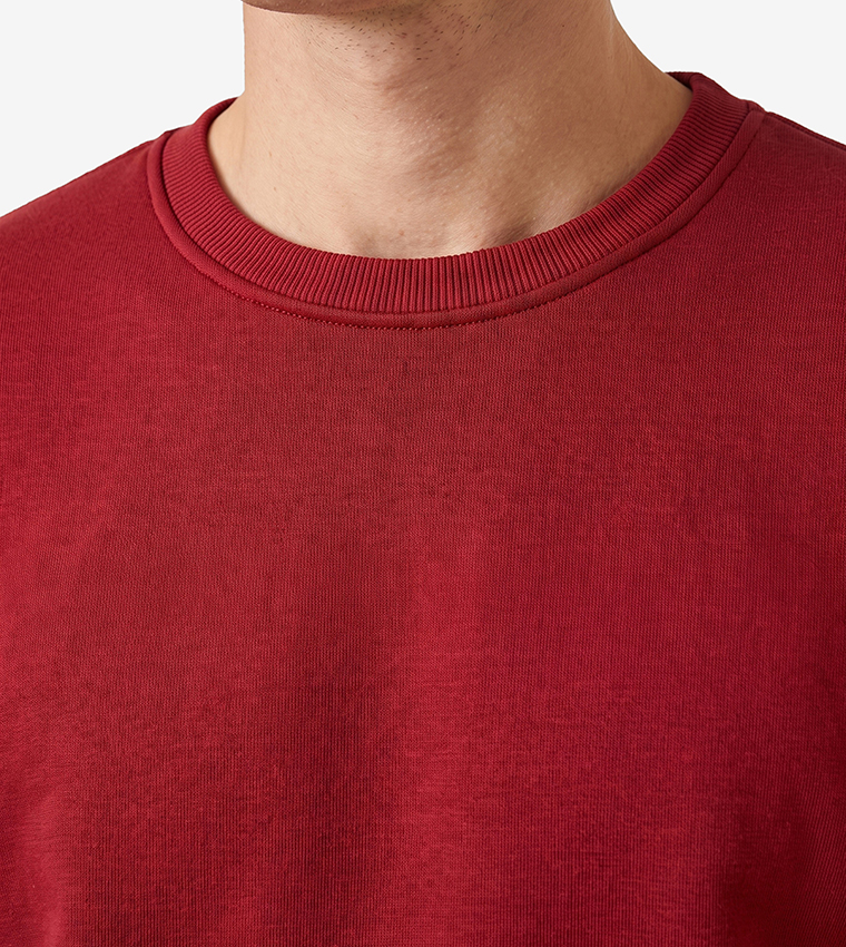 Koton  Sweatshirts - Red Sweatshirts