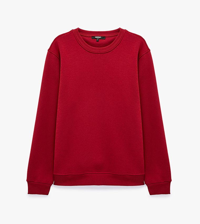Koton  Sweatshirts - Red Sweatshirts