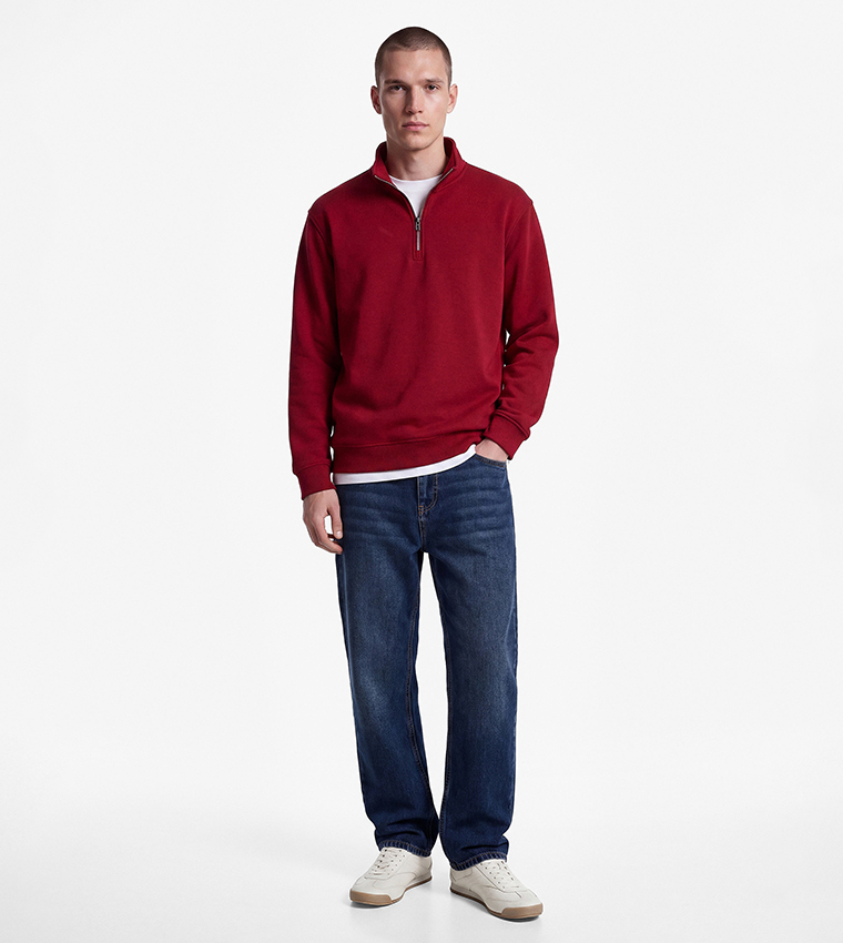 Koton  Sweatshirts - Red Sweatshirts