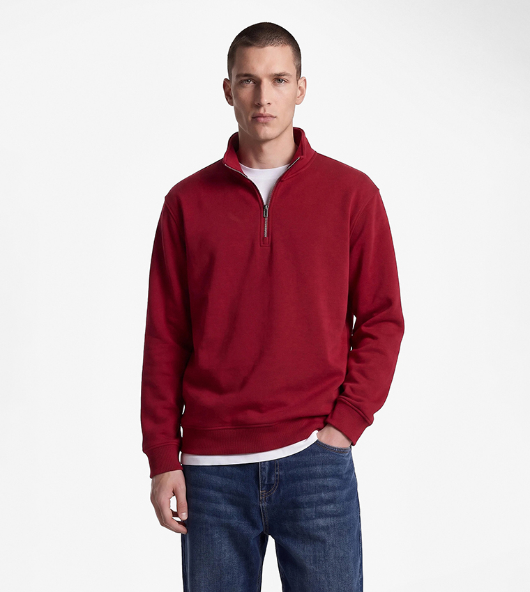 Koton  Sweatshirts - Red Sweatshirts