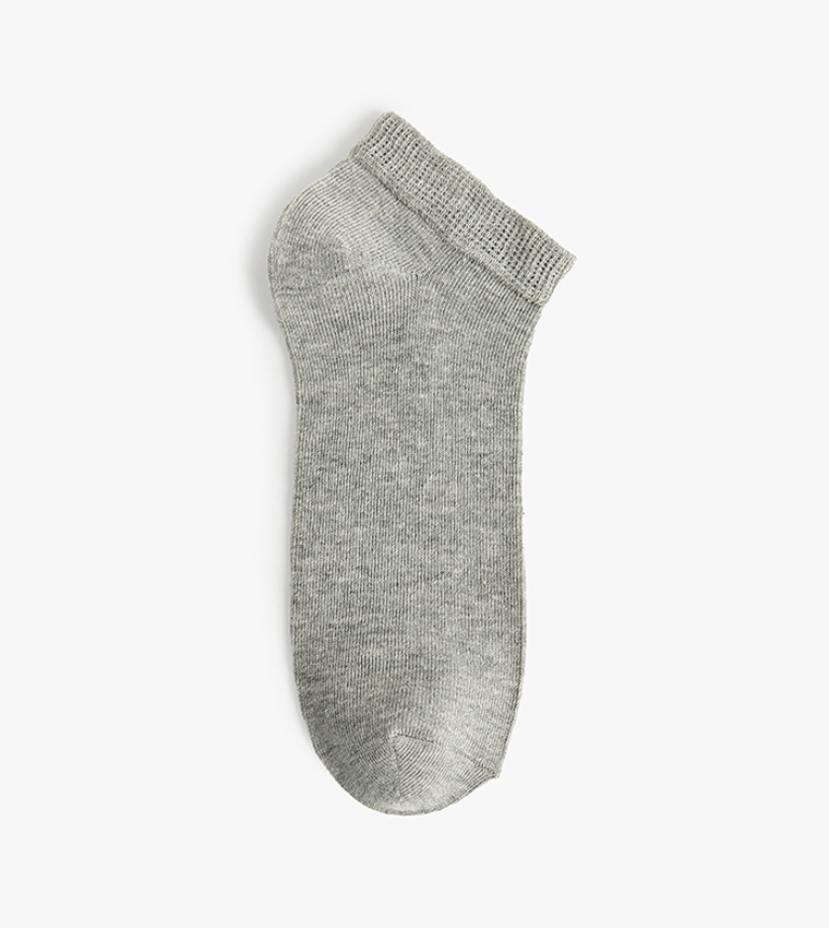 3-Pack Solid Ankle Socks