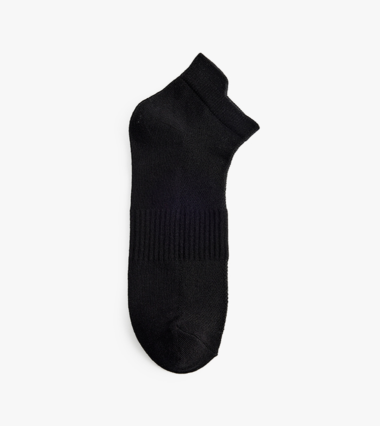 2-Pack Solid Ankle Socks