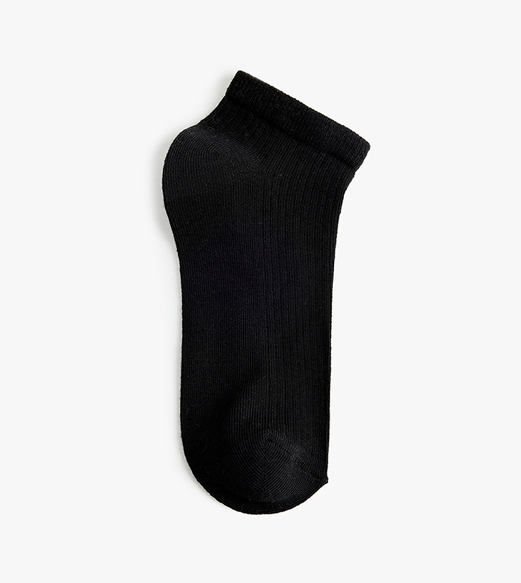 3-Pack Solid Ankle Socks