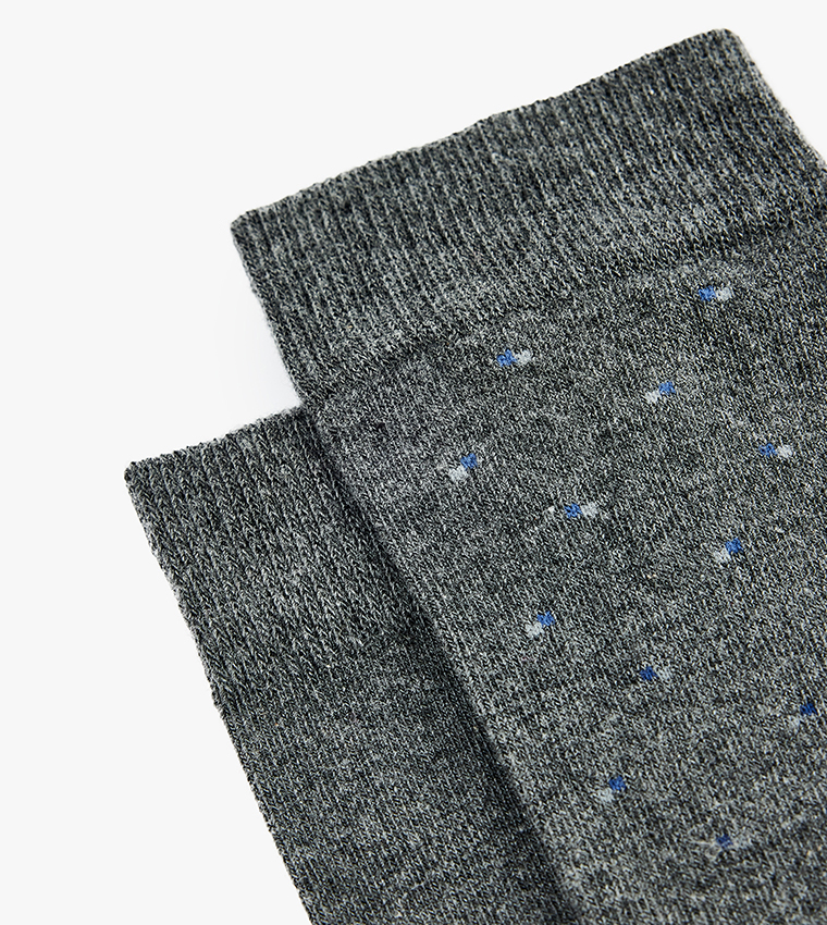 2-Pack Polka Dots Crew Socks