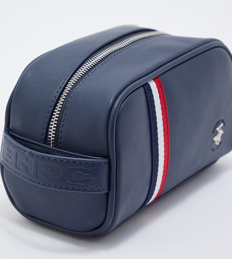 Mens Pouch Bag-Blue