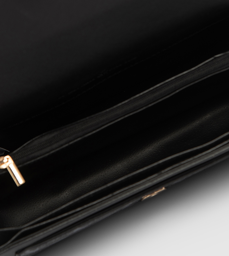 Logo Graphic Twist Lock Shoulder Bag