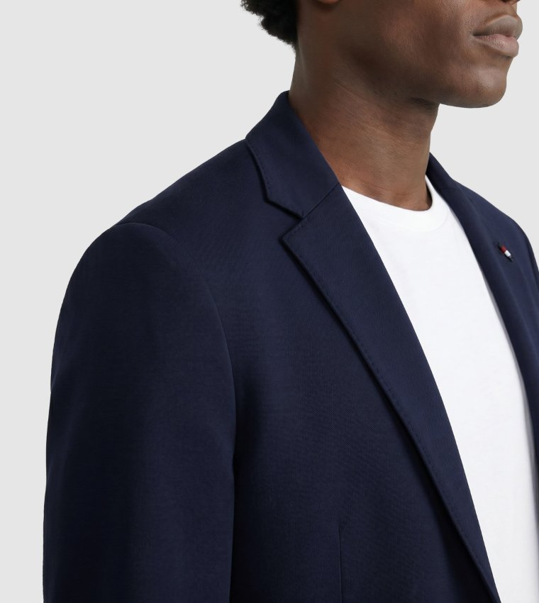 Seam Detail Single Breasted Long Sleeves Blazer