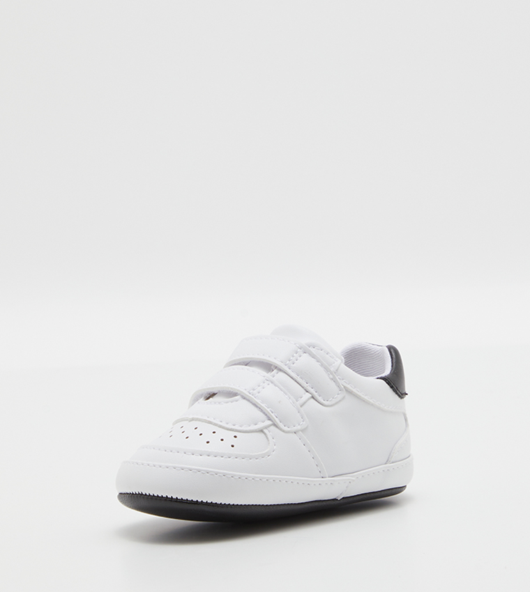 Logo Printed Velcro Sneakers