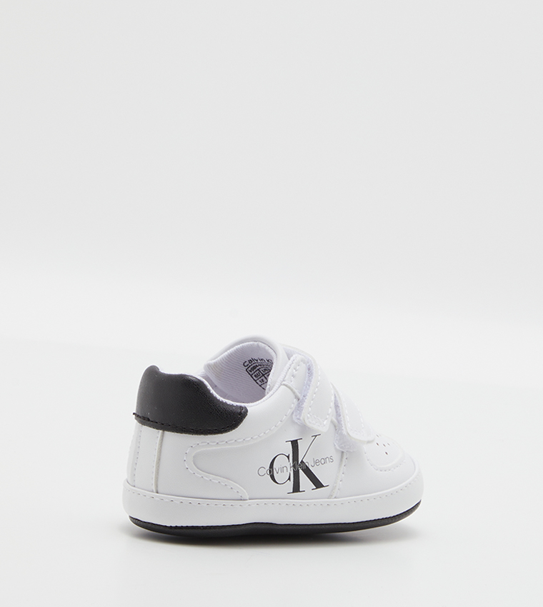 Logo Printed Velcro Sneakers