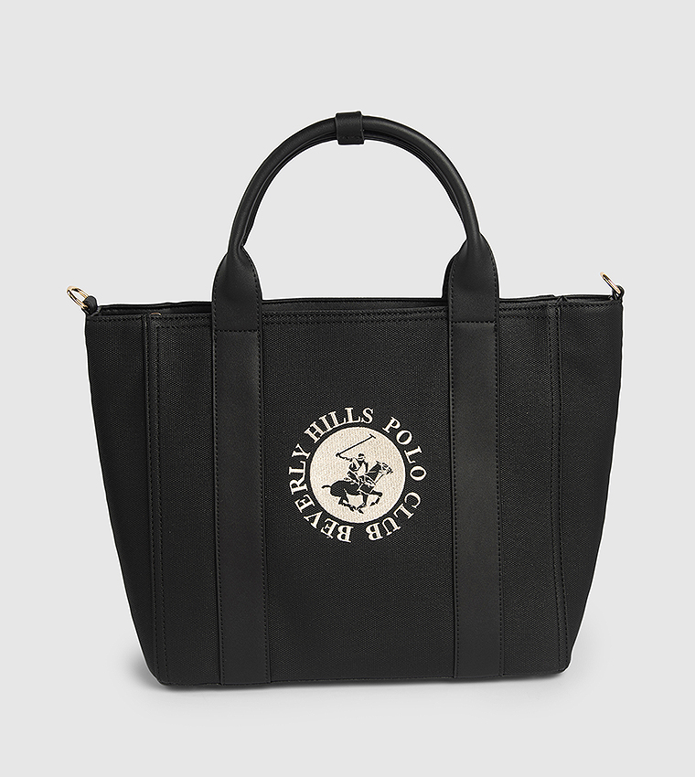 Logo Embroidered Tote Bag
