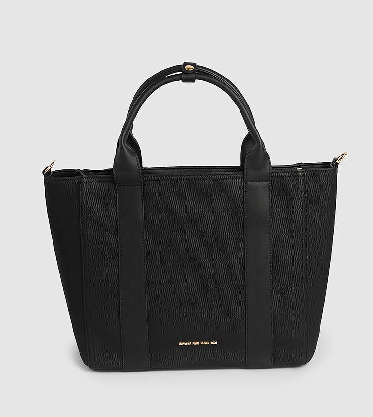 Logo Embroidered Tote Bag