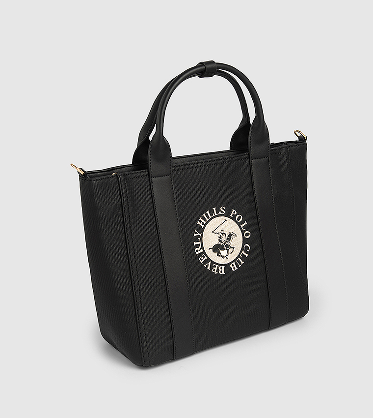Logo Embroidered Tote Bag