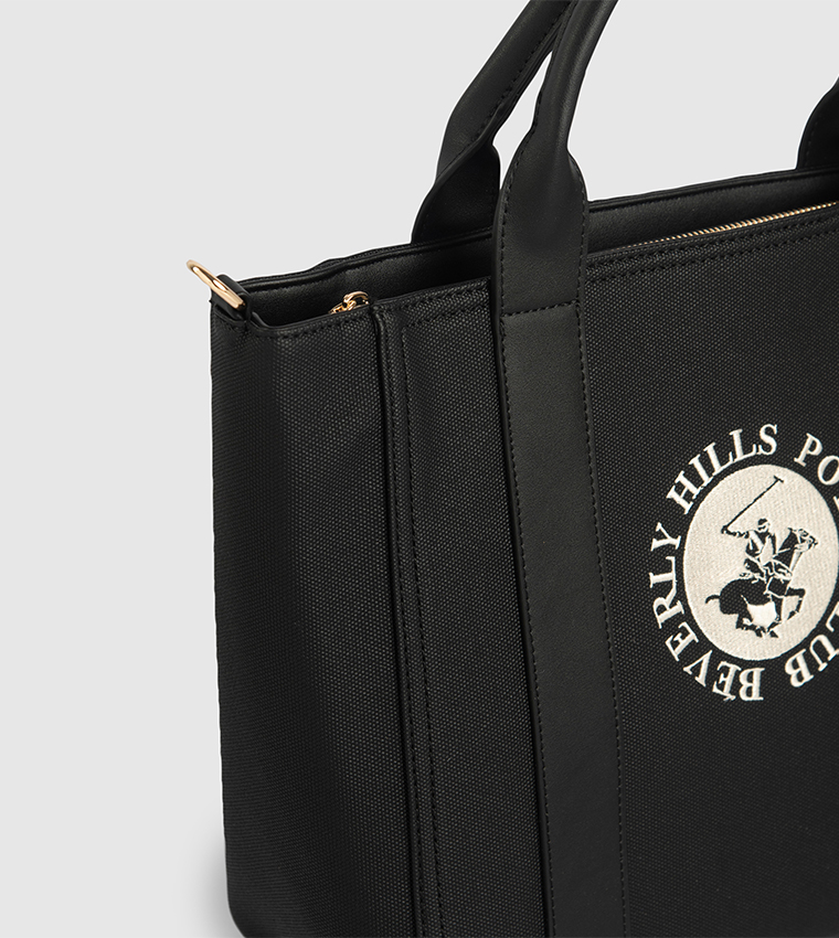 Logo Embroidered Tote Bag