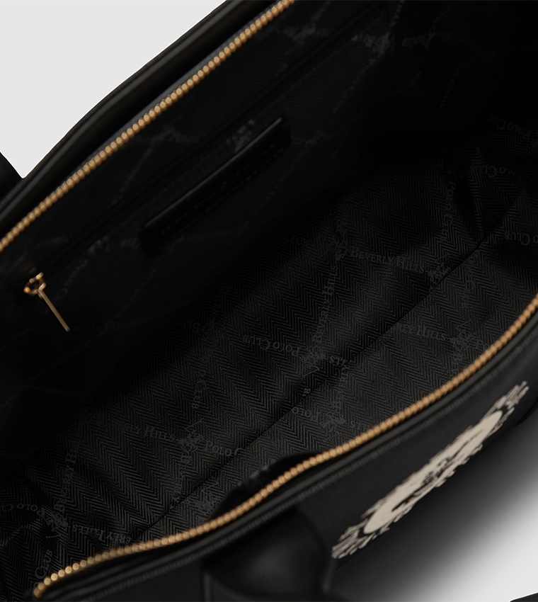 Logo Embroidered Tote Bag