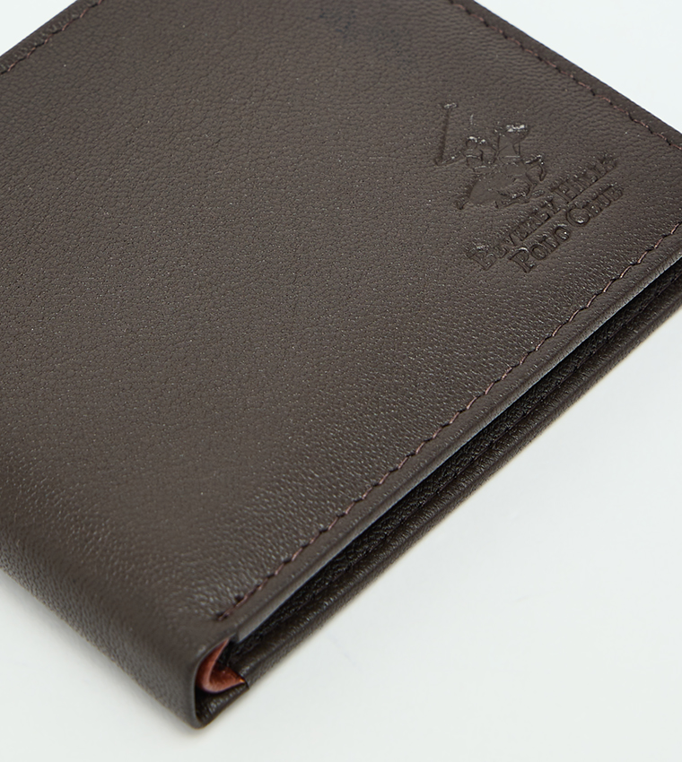 Logo Detail Bi-Fold Wallet