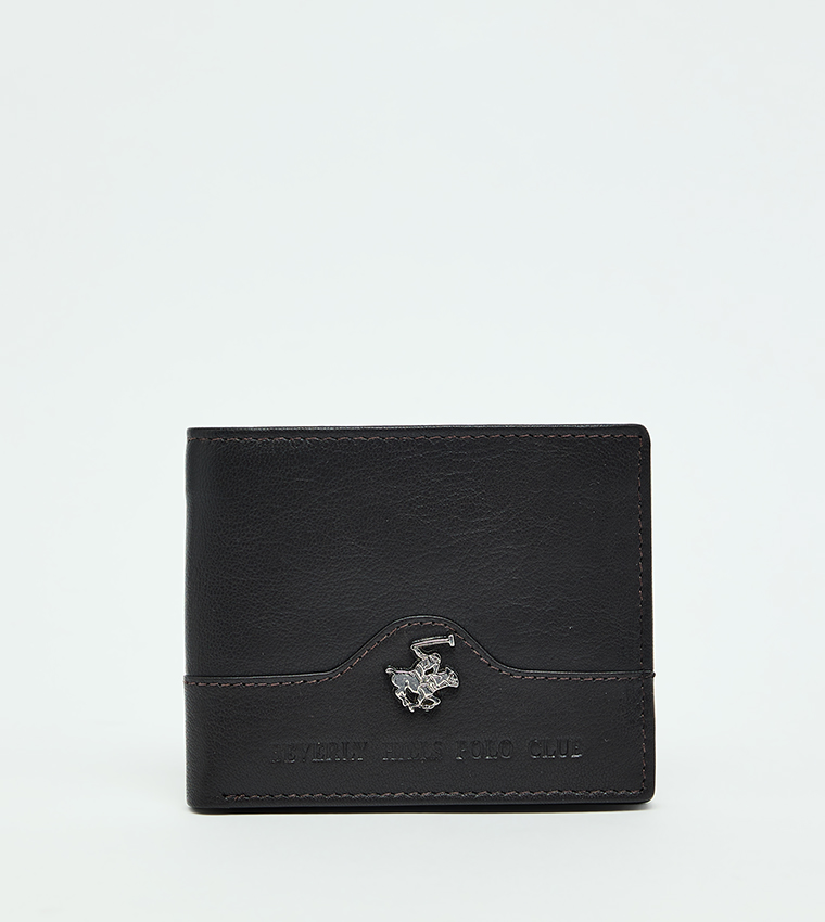 Logo Detail Bi-Fold Wallet