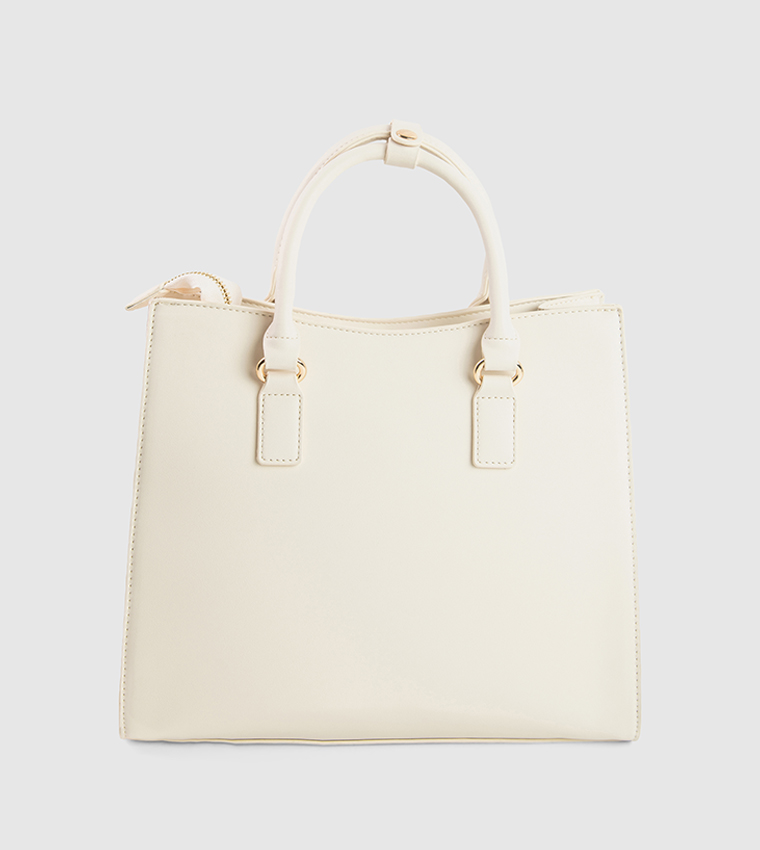 Lasercut Zippered Tote Bag