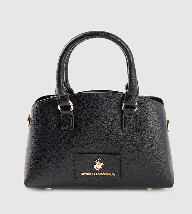 Textured Mini Satchel Bag