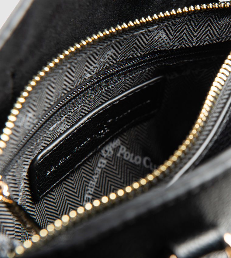 Textured Mini Satchel Bag