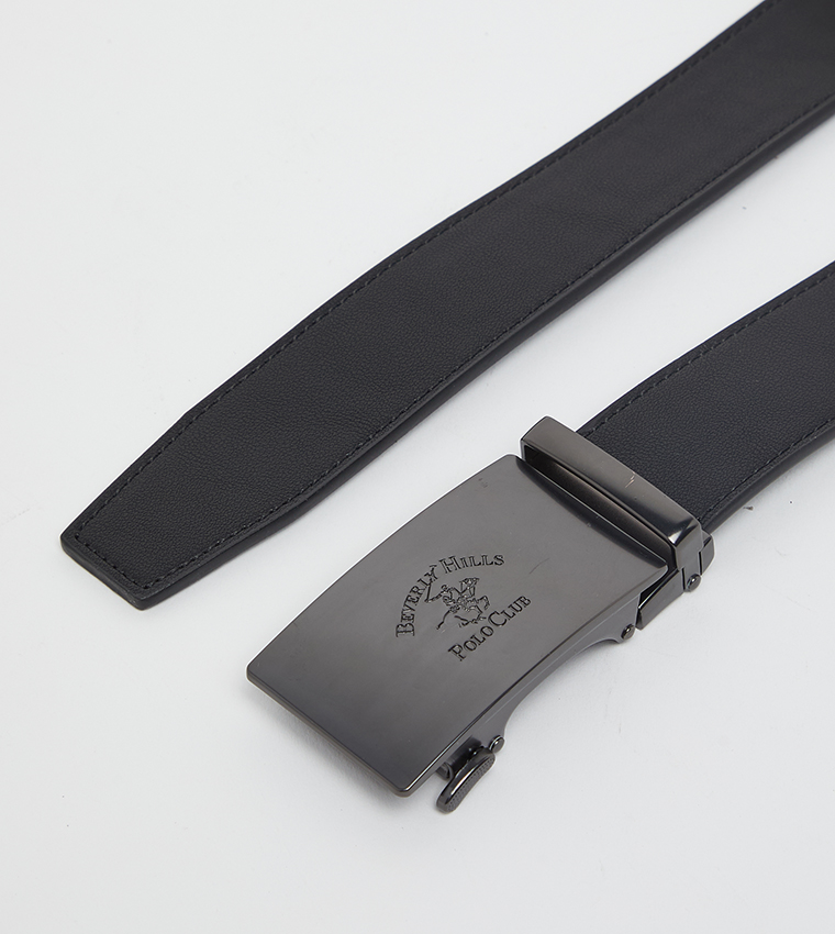 بيفرلي هيلز بولو كلوب  أحزمة جلدية - أسود Leather Belts