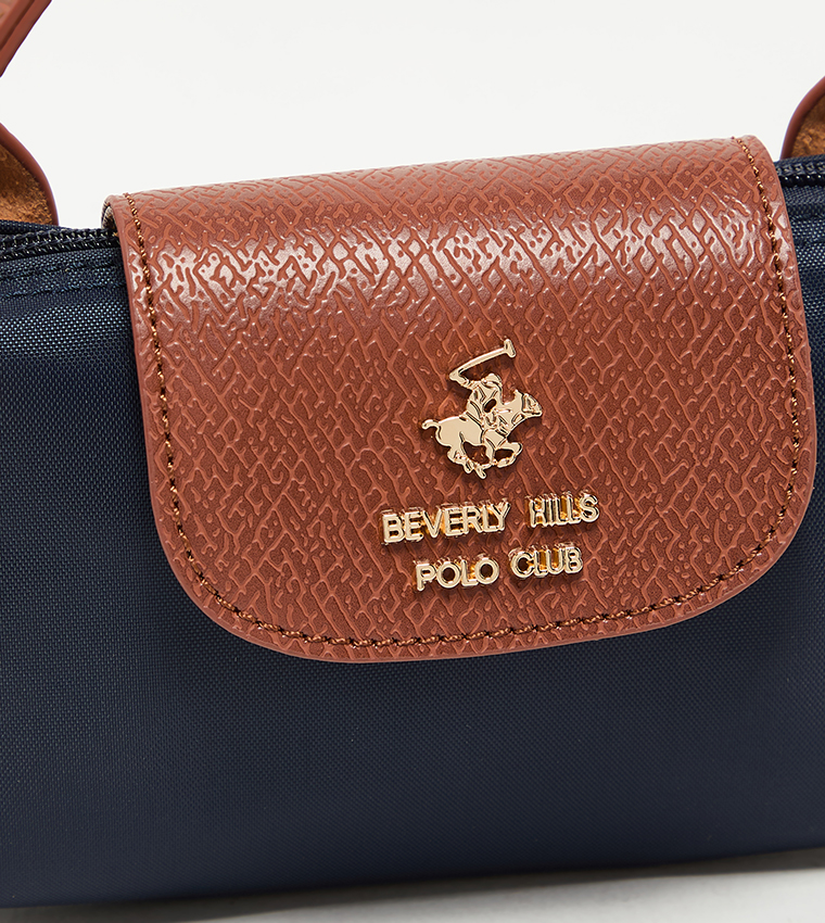 Logo Detail Contrast Detail Handheld Bag