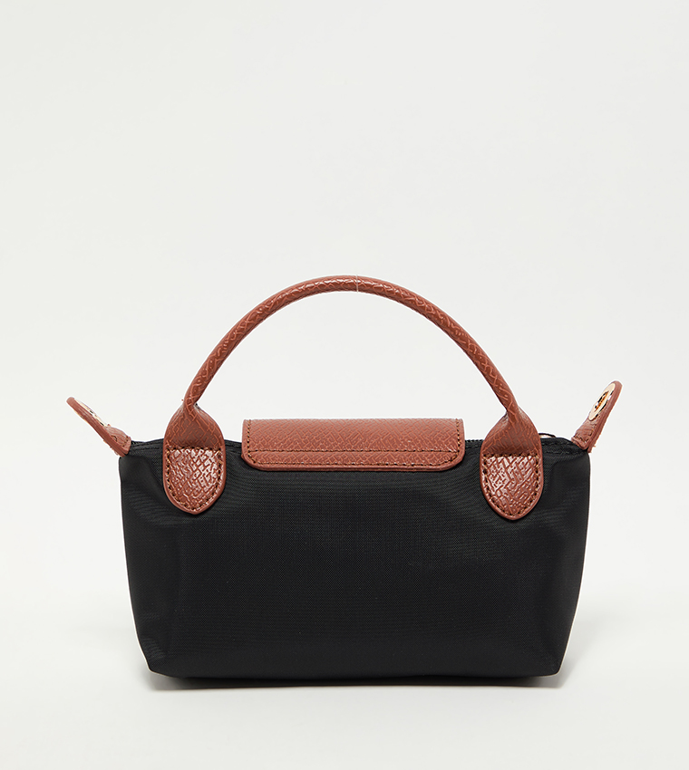 Logo Detail Contrast Detail Handheld Bag