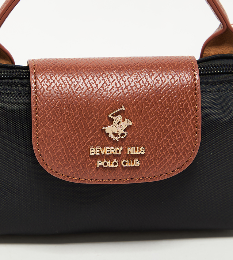 Logo Detail Contrast Detail Handheld Bag