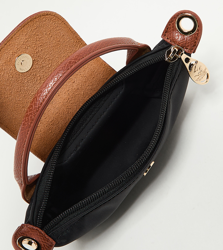 Logo Detail Contrast Detail Handheld Bag