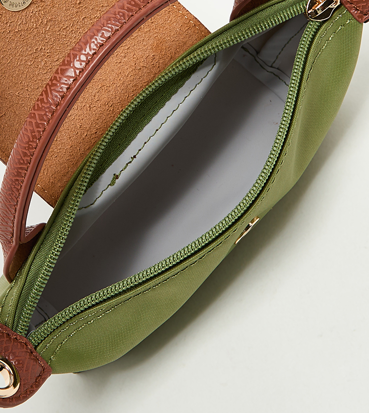 Logo Detail Contrast Detail Handheld Bag