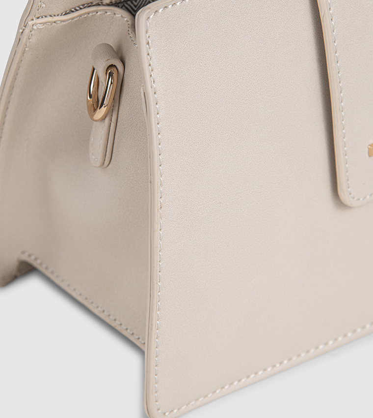Logo Detail Satchel Bag