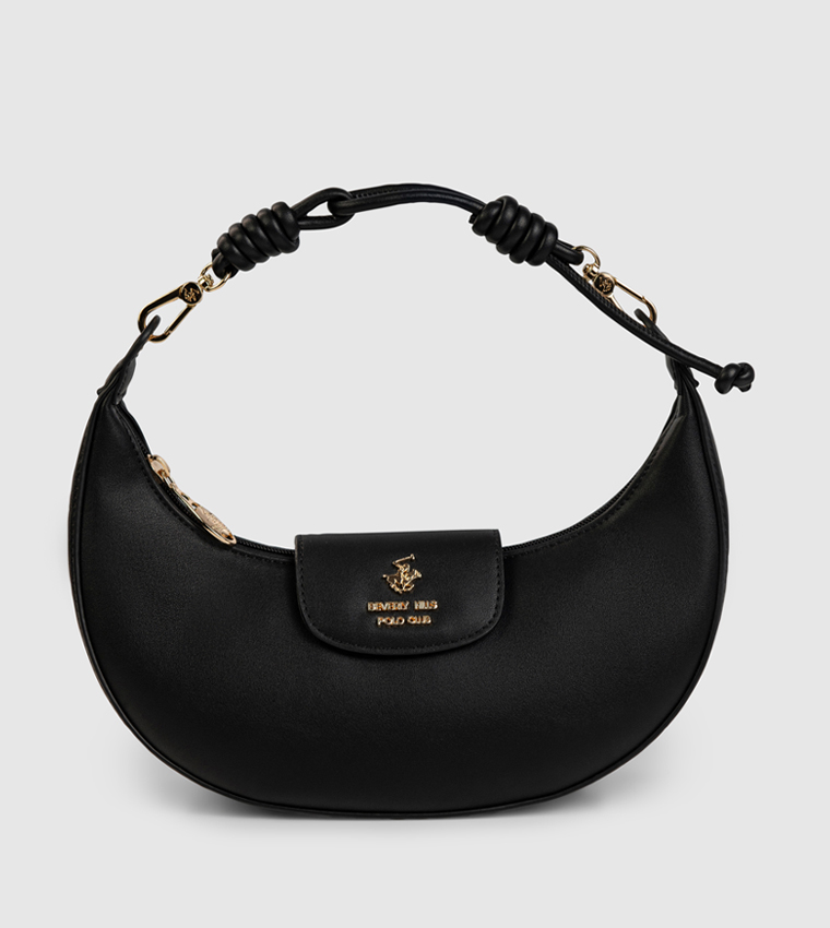 Logo Detail Hobo Bag