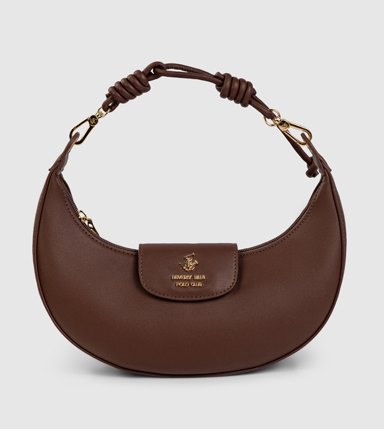 Logo Detail Hobo Bag