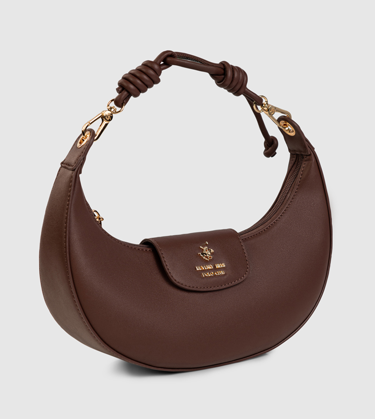 Logo Detail Hobo Bag