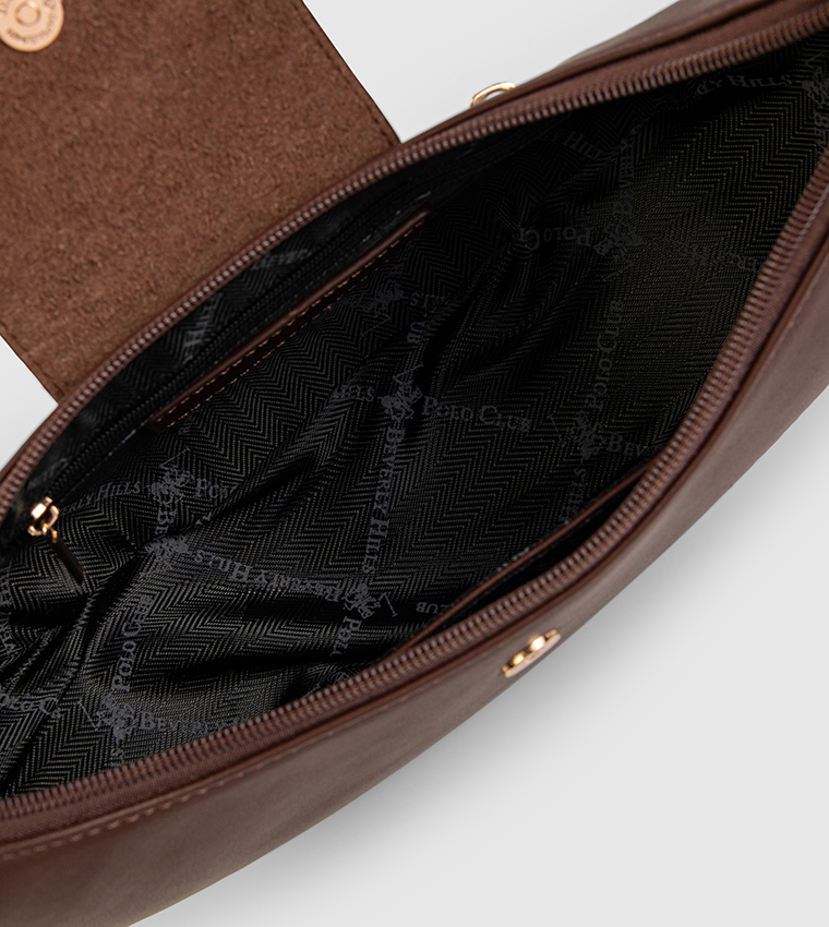 Logo Detail Hobo Bag