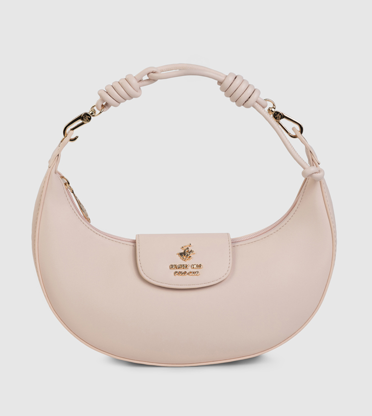 Logo Detail Hobo Bag