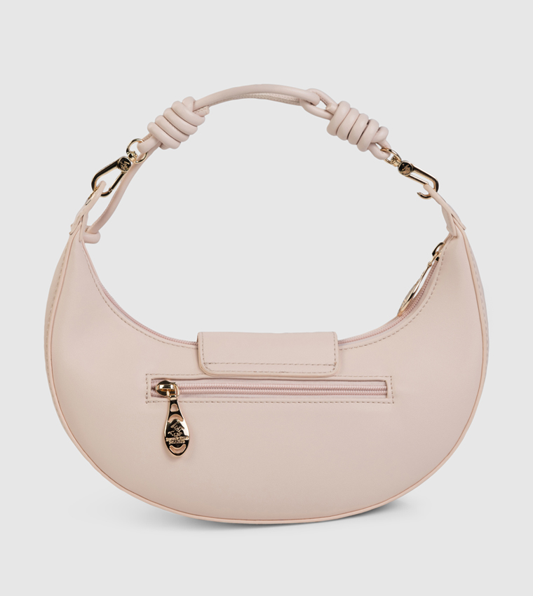 Logo Detail Hobo Bag