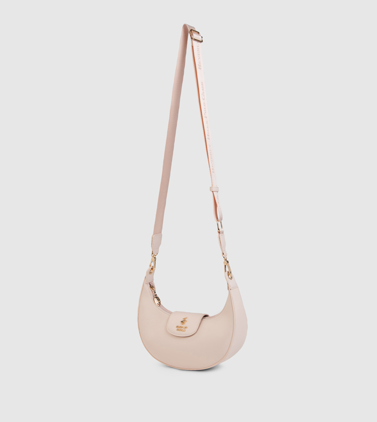 Logo Detail Hobo Bag