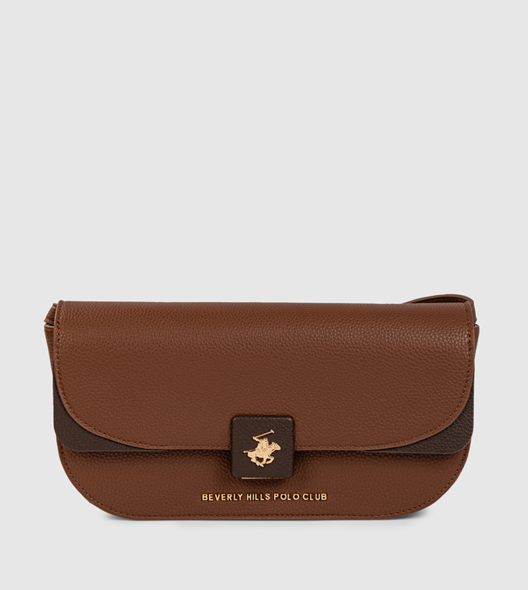 شنطة كروس بودي فلاب بشعار 